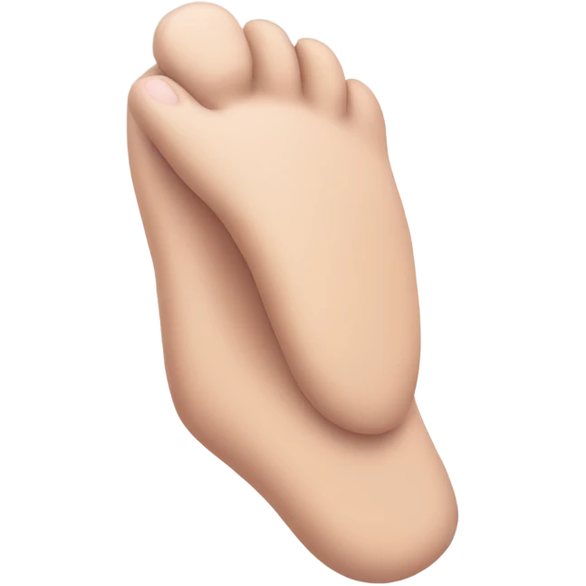 Hand holding slipper  emoji