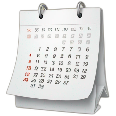 calendar emoji