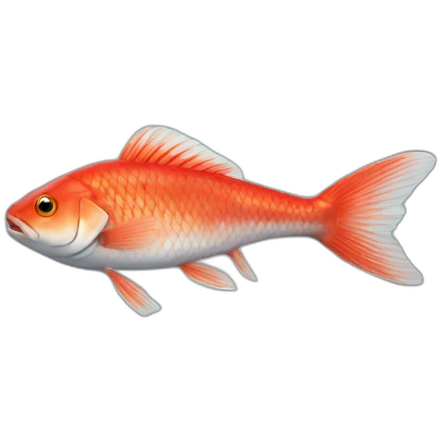Réal Red fish out of water emoji