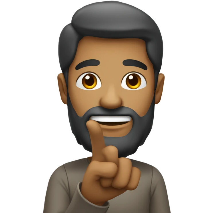 Make an “L” with hand emoji