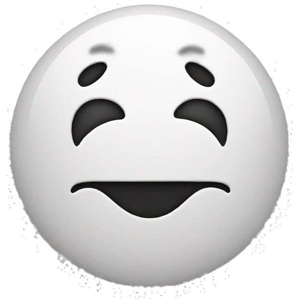frustrated smiley face emoji