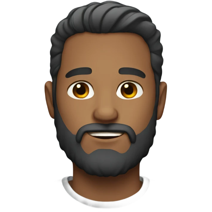 Handsome man with beard  emoji