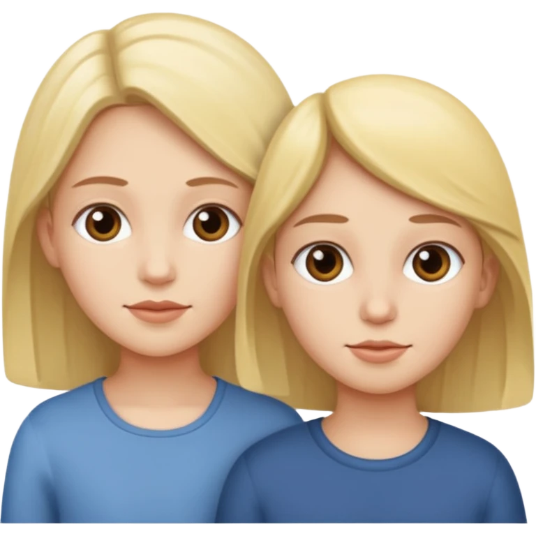 Two sisters and one boy emoji  emoji