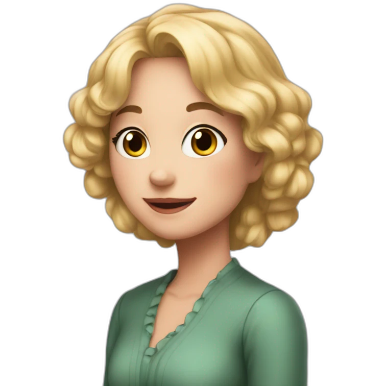 Charlotte au fraise emoji