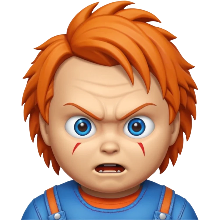 Un emojin de chuky emoji