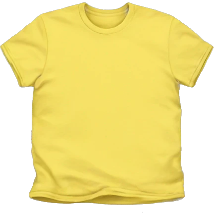 t-shirt yellow emoji