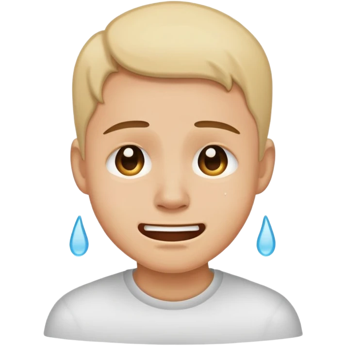 Smiling and crying  emoji
