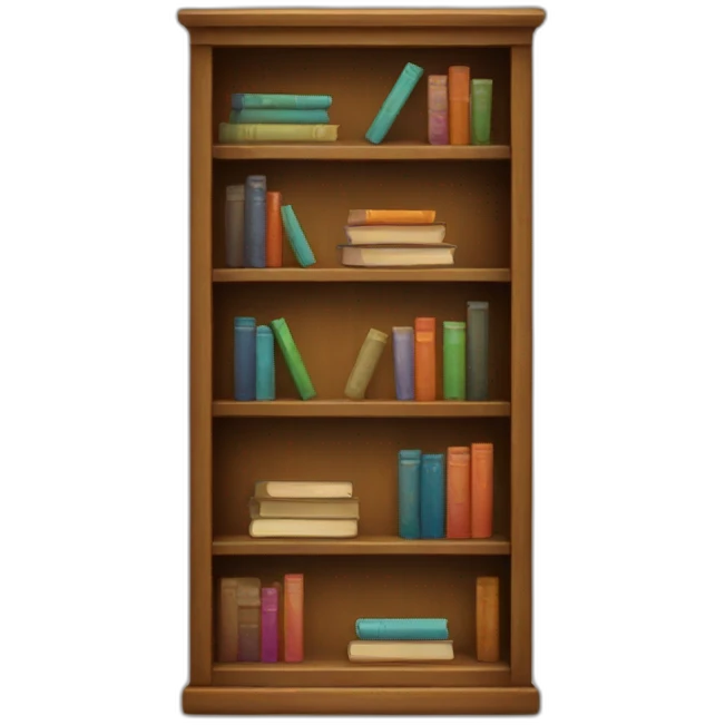 bookshelf emoji