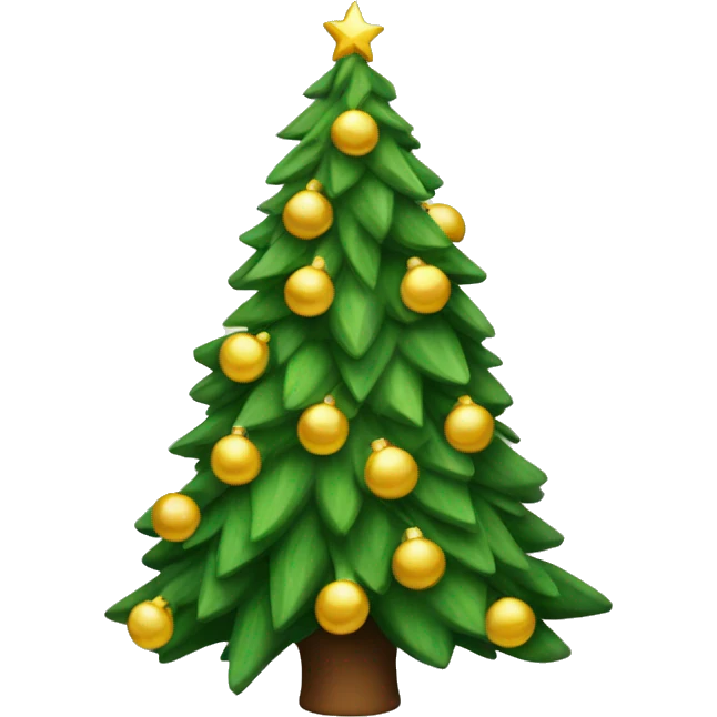 christmas tree emoji
