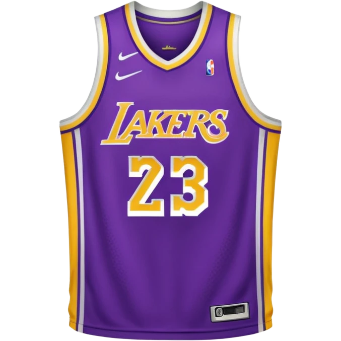 los angeles lakers jersey emoji
