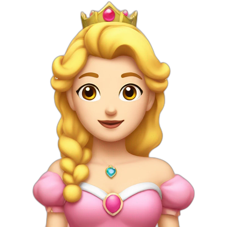Princess peach emoji