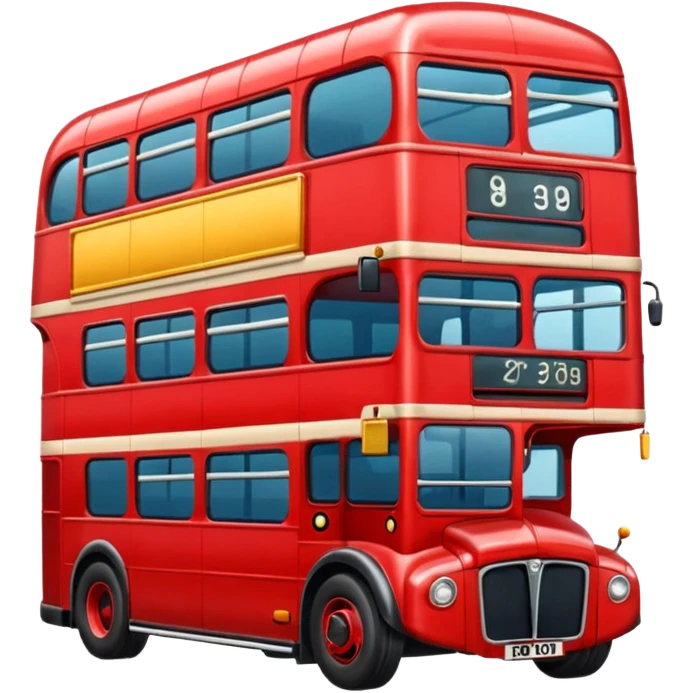 London red buss emoji