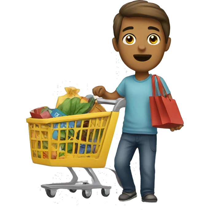 Shopping emoji
