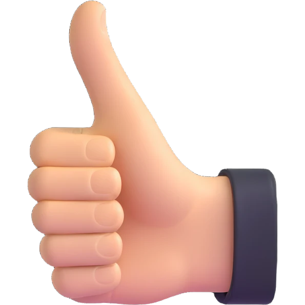 thumbs up emoji