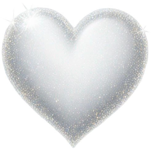 White heart with sparkles around it emoji