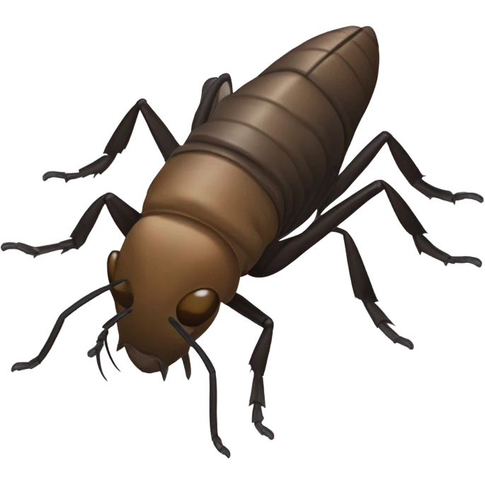 Mole cricket emoji