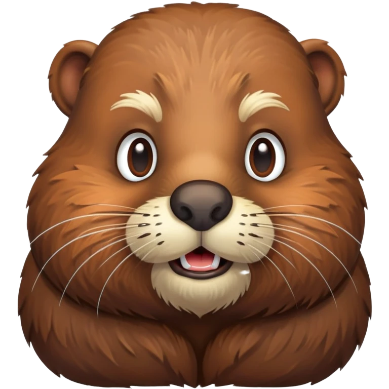 beaver with a beard emoji