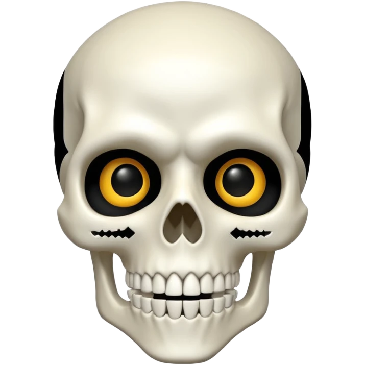 Gojo skeleton emoji