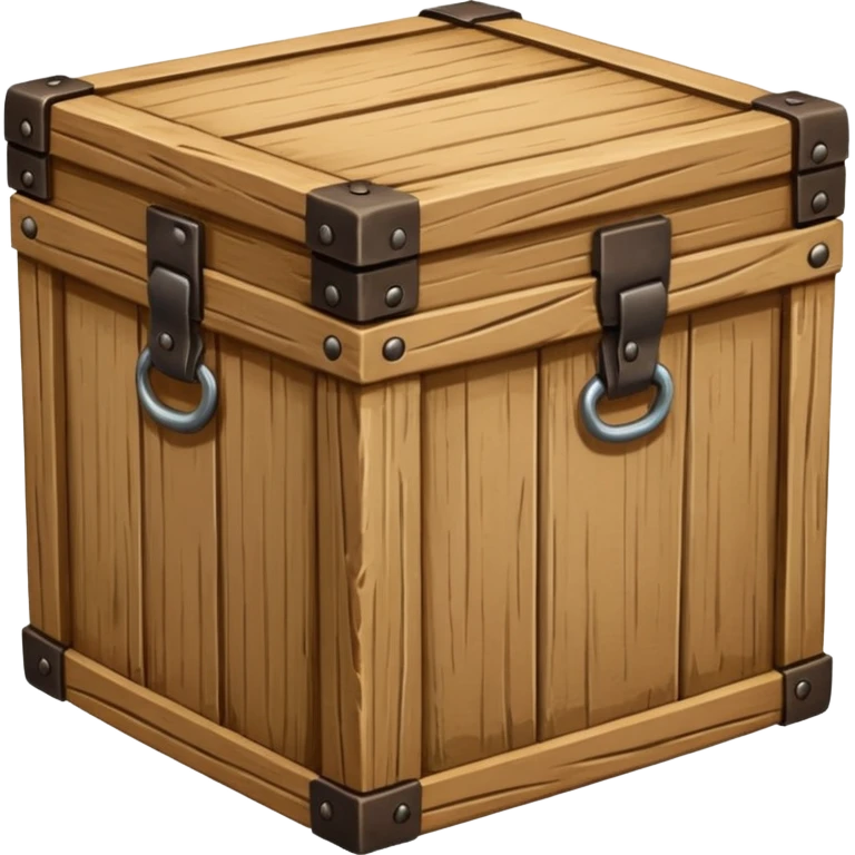 Make the box look realstic like made from an human emoji