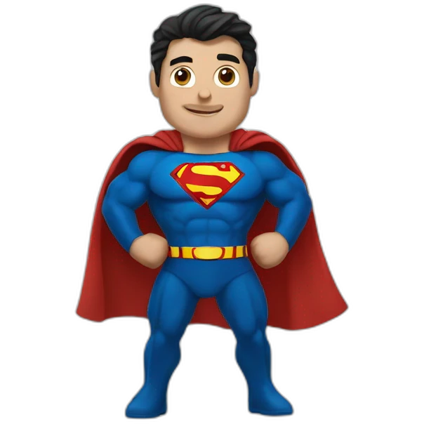 French superman emoji