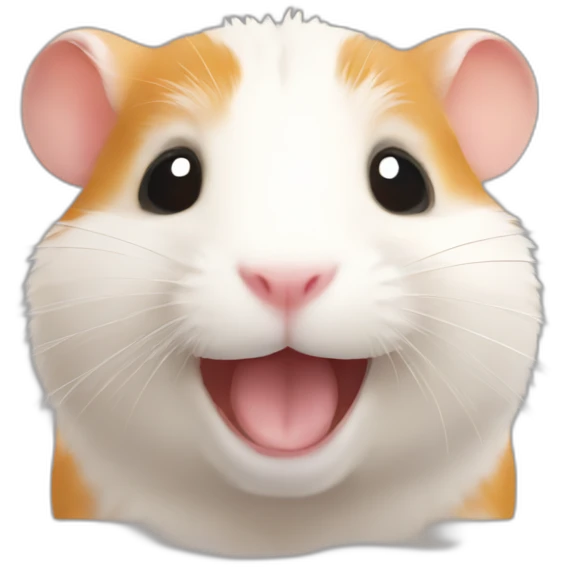 happy hamster emoji