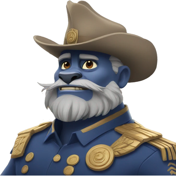 Chief Bogo Zootopia emoji
