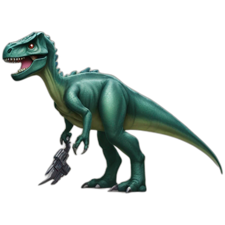 terminator dinosaur emoji