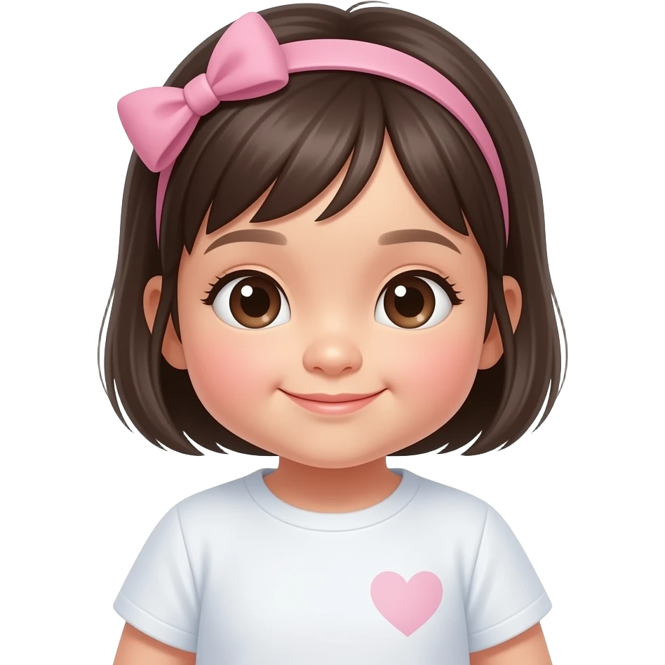 Asian newborn girl emoji