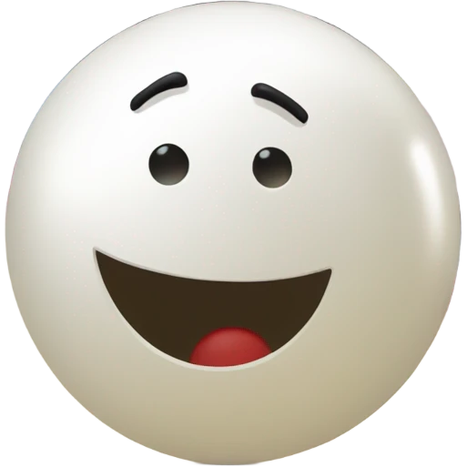 excited bowling ball emoji
