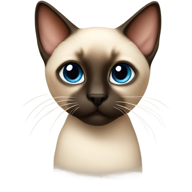 siamese kitty emoji