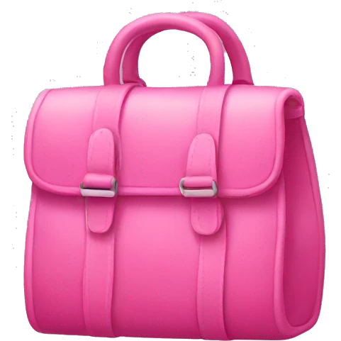Pink bag emoji