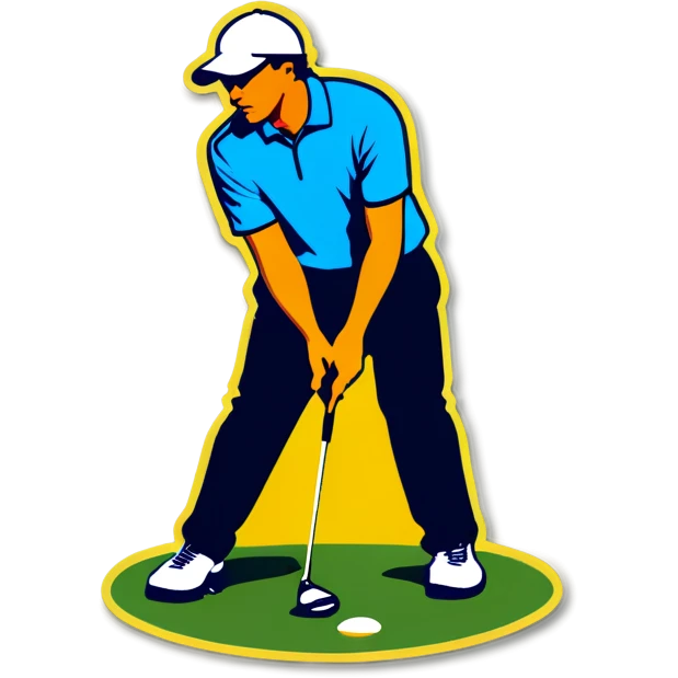 Golfing  emoji