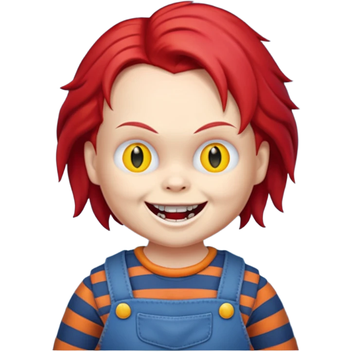 Un emojin de chuky emoji