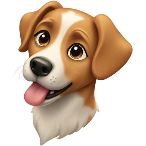 Doggie love emoji