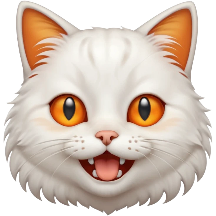 funny cat cry and laugh at the same time emoji