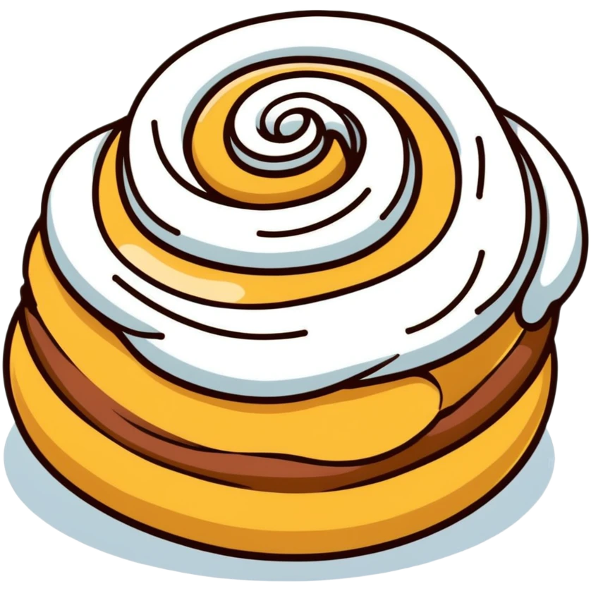 Cinnamon roll emoji