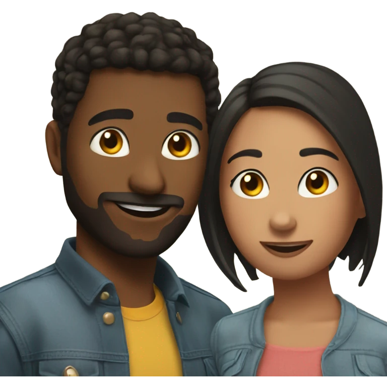   me with friend emoji