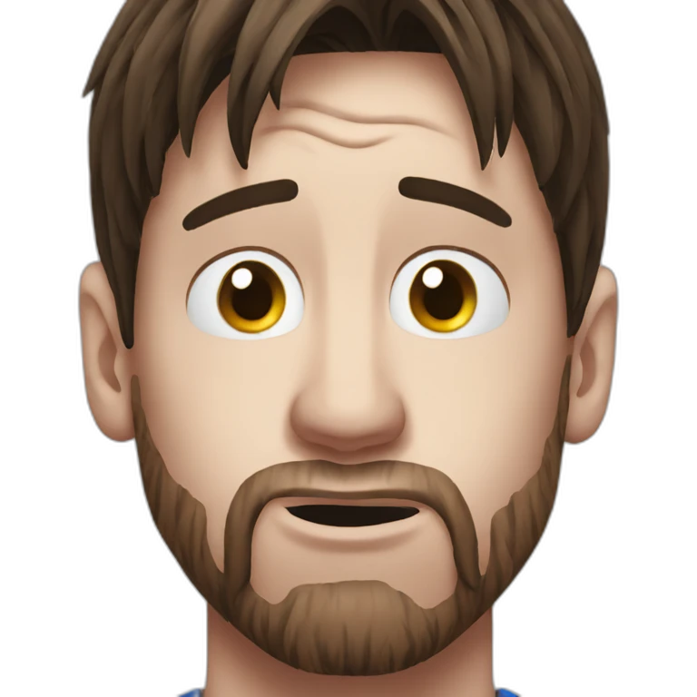messi crying emoji