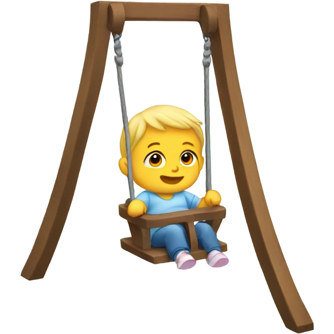 Baby swing emoji