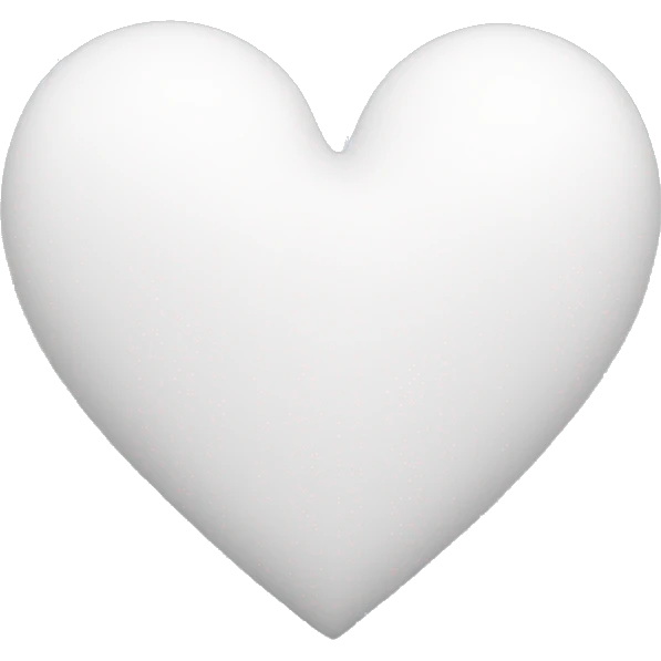 white heart emoji