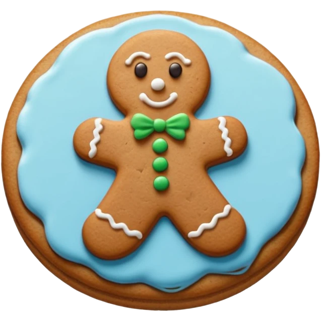 christmas cookie emoji