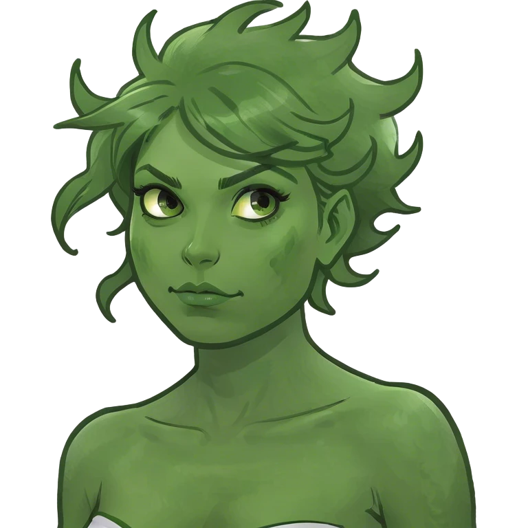 Powerful girl emoji