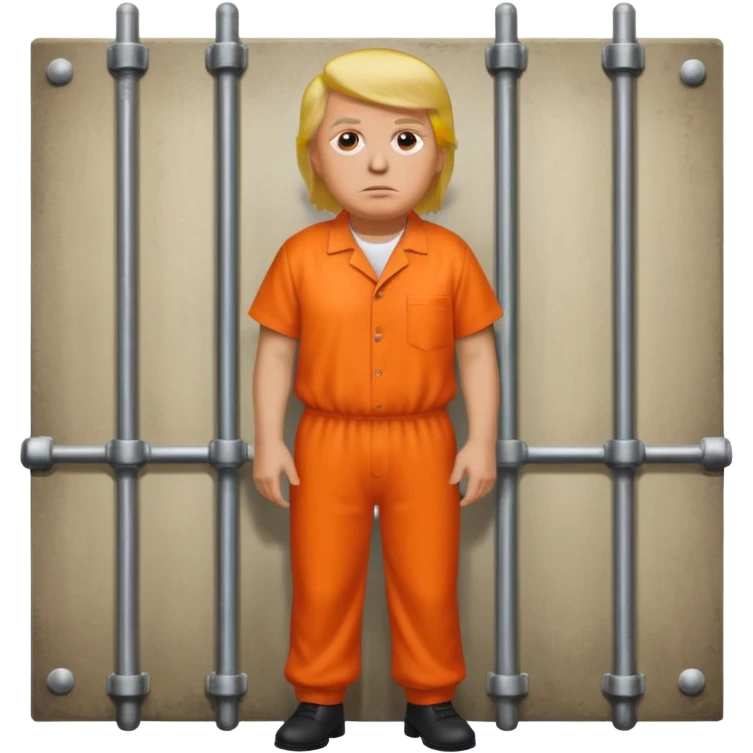 Trump in prison  emoji