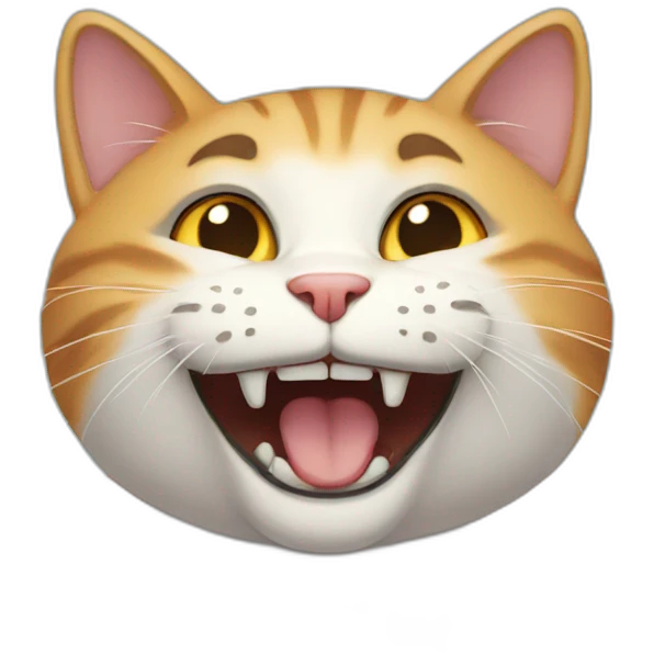 A smiling cats emoji