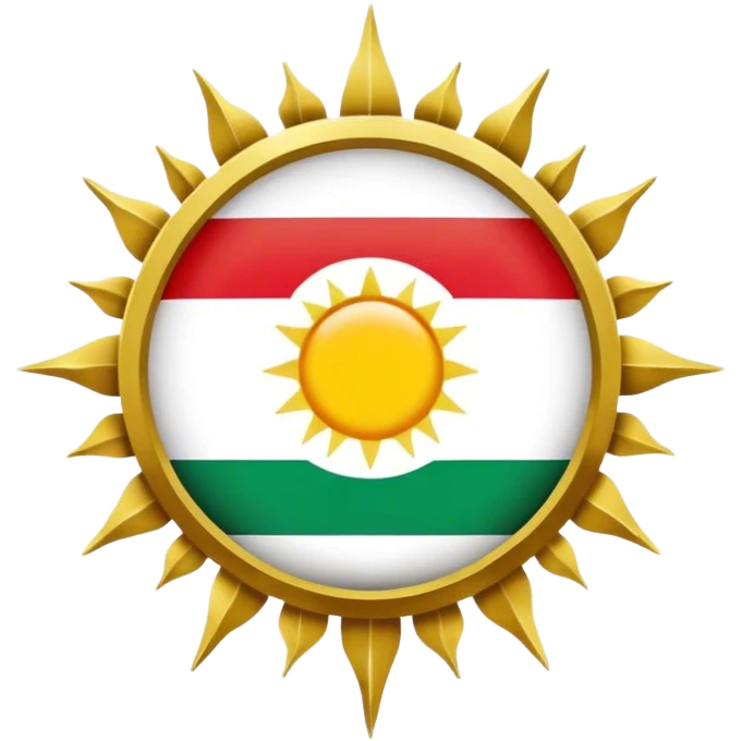 Kurdistan flag emoji