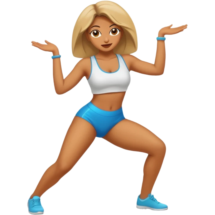 Femme qui twerk emoji