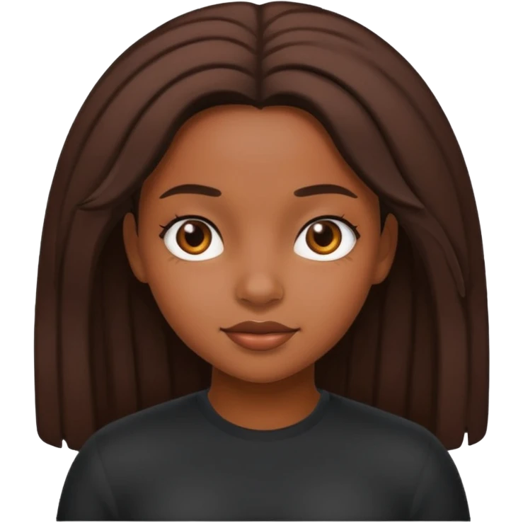 黒人の女の子 emoji
