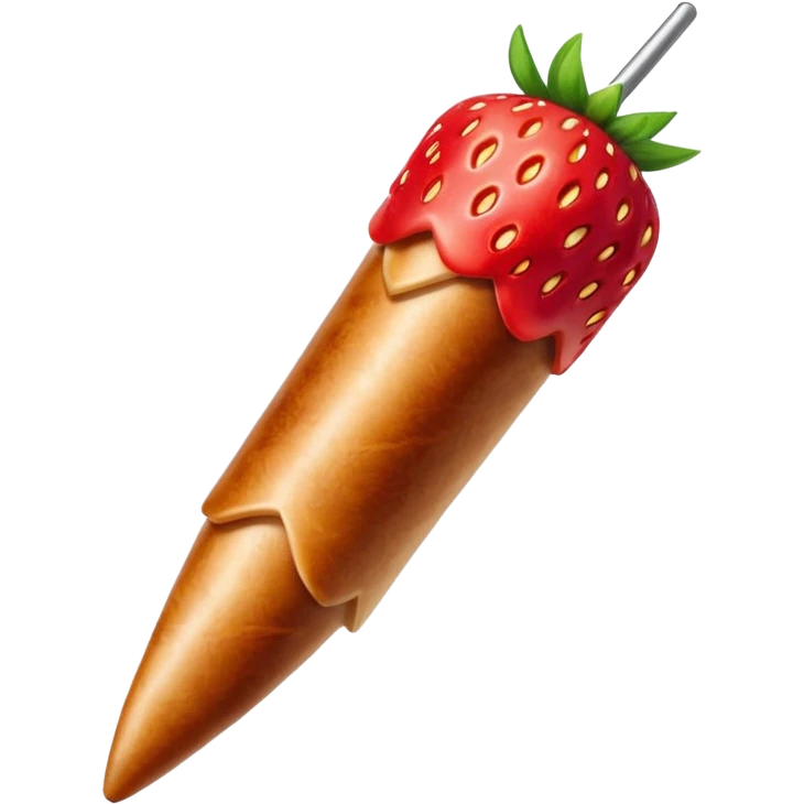 Kebab à la fraise  emoji