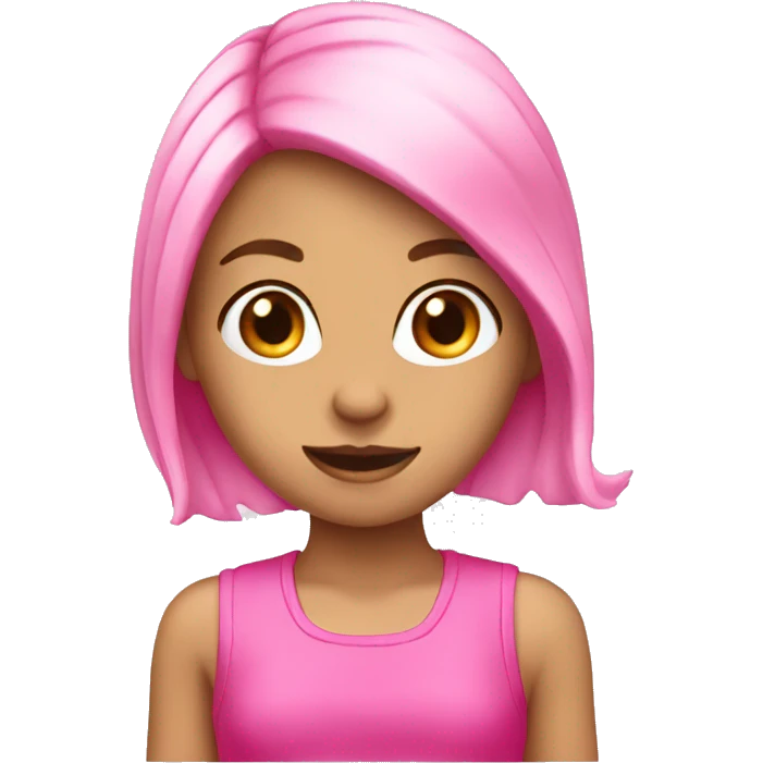 Pink girl accessoires  emoji