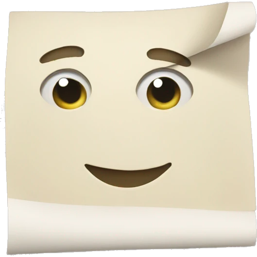paper sheets emoji